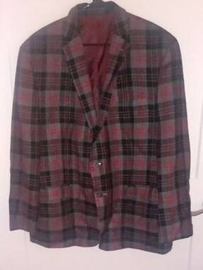 IZOD Plaid Sport Coat